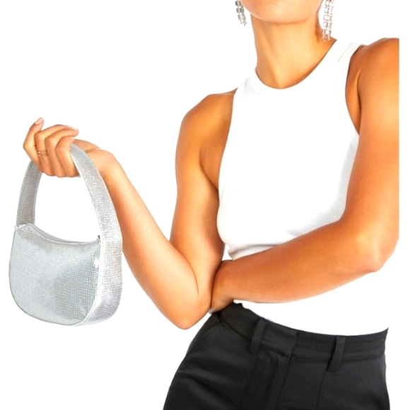 Moon Clutch - Silver Disco MSRP $59.95 - Picture 3 of 7